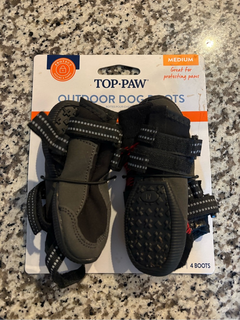 Top Paw Outdoor Dog Boots - Medium